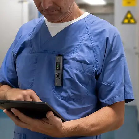 Détecteur de radiation | Exemple d'utilisation