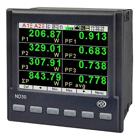 Indicateur de puissance PCE-ND30