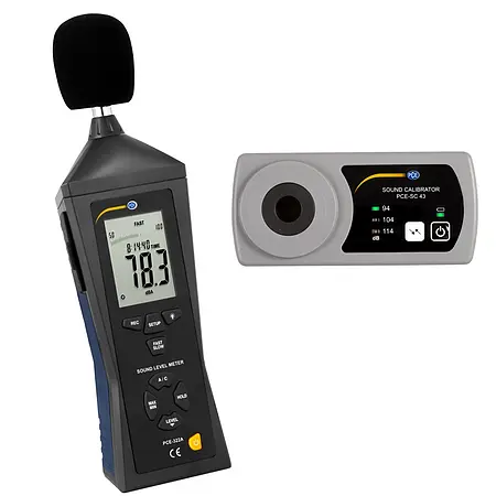 Mesureur d'environnement + Calibrateur acoustique inclus