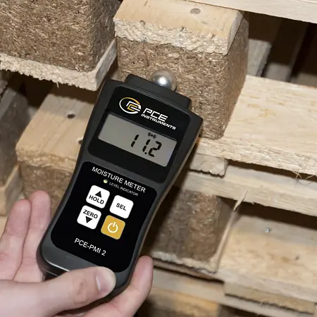 Mesureur d'humidité absolue Image d'utilisation
