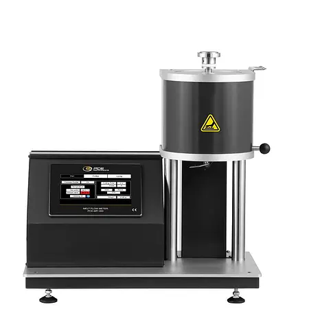 Mesureur d'indice de fluidité / Plastomètre | Vue frontale