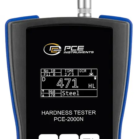 Mesureur de dureté | Écran LCD