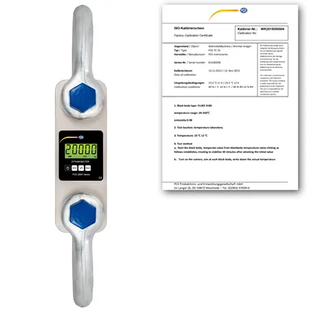 Mesureur de force PCE-DDM 20WI-ICA