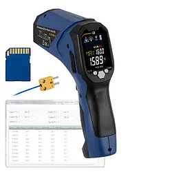 Mesureur de température laser PCE-895-ICA avec certificat d'étalonnage