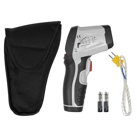 Mesureur de température laser Contenu de livraison