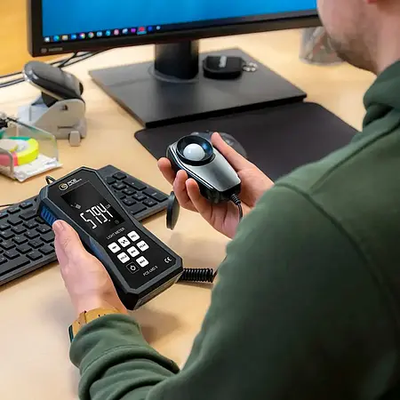 Photomètre - Exemple d'utilisation