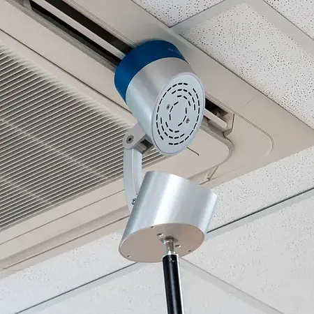 Préleveur d'air | Exemple d'utilisation