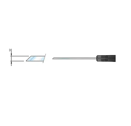 Sonde de pénétration/immersion avec bout pointu