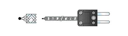 Sonde filaire pour hautes températures 