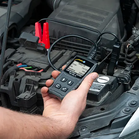 Testeur de batterie | Exemple d'utilisation