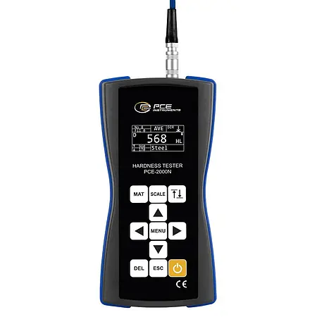 Testeur de dureté | Vue frontale