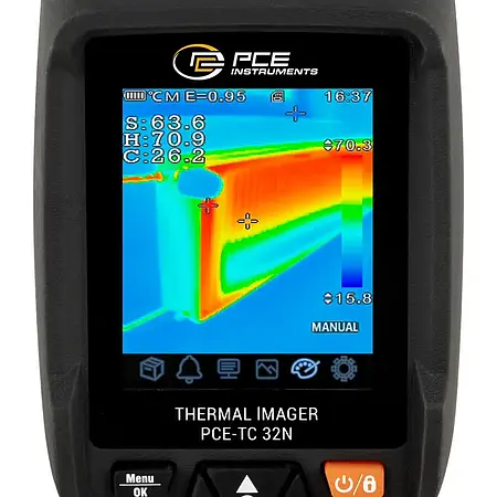 Thermocaméra | Affichage Hot Cold