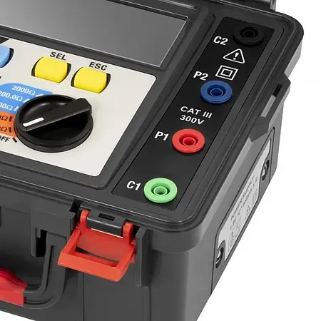 Vérificateur de milliohms | Connexions