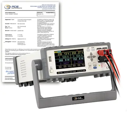 Wattmètre digital PCE-PA 7500-ICA