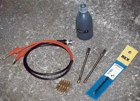 Set pour la mesure de l'humidité dans le béton