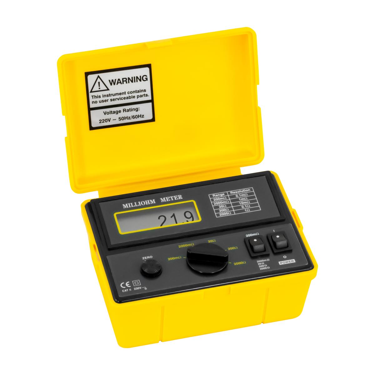 Vérificateur de milliohms PCE-MO 2001 