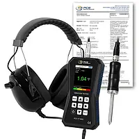 Accéléromètre PCE-VT 3850S-ICA avec certificat d'étalonnage ISO 