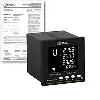 Ampèremètre PCE-PA 5500-ICA avec certificat d'étalonnage ISO 