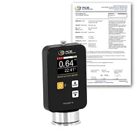 Analyseur d'activité de l'eau PCE-WAT 10-ICA avec certificat d'étalonnage d'usine (ISO 9001) 