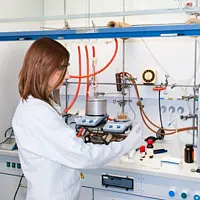 Analyseur d'eau Image d'utilisation