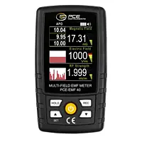 Analyseur de champ électromagnétique EMF De face