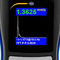 Analyseur de vibration Écran