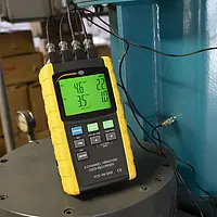 Analyseur de vibration Image d'utilisation