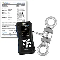 Appareil de mesure de force PCE-DFG 10K X-ICA avec certificat d'étalonnage ISO  