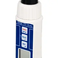 Appareil de mesure de la vitesse du vent Panneau de commande