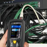 Appareil de mesure de longueur de câble Image d'utilisation
