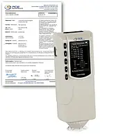 Appareil de mesure pour plastique PCE-CSM 1-ICA avec certificat d'étalonnage ISO 