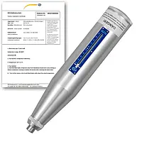 Appareil de test d'impact PCE-HT-75-ICA avec certificat d'étalonnage ISO 