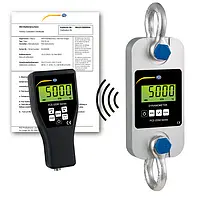 Balance à grue PCE-DDM 5-ICA avec certificat d'étalonnage ISO 