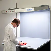 Cabine de lumière Utilisation
