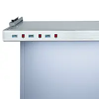 Cabine lumineuse à LED Écran