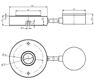 Cellule de charge hydraulique | Schéma