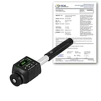 Duromètre PCE-2500N-ICA avec certificat d'étalonnage ISO 