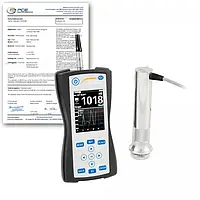Duromètre PCE-3500-10-ICA avec certificat d'étalonnage ISO 