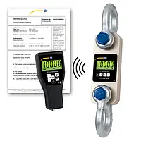 Dynamomètre PCE-DDM 10-ICA avec certificat d'étalonnage ISO 
