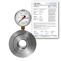 Dynamomètre PCE-HFG 1K-ICA avec certificat d'étalonnage ISO 