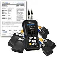 Débitmètre à ultrasons PCE-TDS 200 SML-ICA avec certificat d'étalonnage ISO 