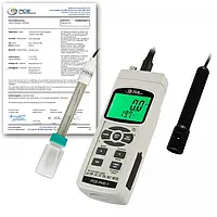 Enregistreur de données PCE-PHD 1-PH-ICA avec certificat d'étalonnage ISO 