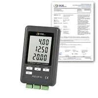 - Indicateur de courant PCE-CR 10-ICA avec certificat d'étalonnage d'usine (ISO 9001)