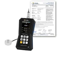 Mesure de force PCE-DFG 5K XF-ICA avec certificat d'étalonnage ISO 