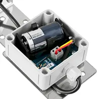Mesure de l'air Compartiment à piles
