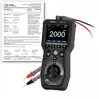 Mesure électrique PCE-IT 110-ICA avec certificat d'étalonnage ISO 