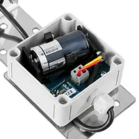 Mesureur de débit | Compartiment de pile