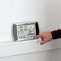 Mesureur d'humidité Image d'utilisation