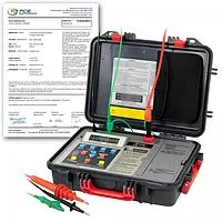 Mesureur d'isolement PCE-IT 150-ICA avec certificat d'étalonnage ISO 