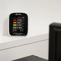 Mesureur de CO2 / Mesureur de CO Image d'utilisation